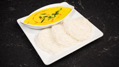 Idiyappam With Mushroom Paya 1