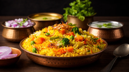 Vegetable Dum Biryani