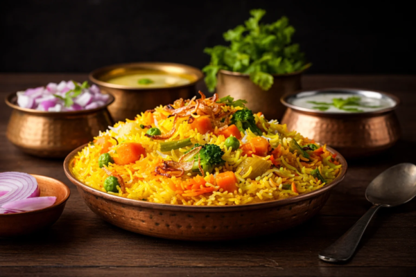 Vegetable Dum Biryani