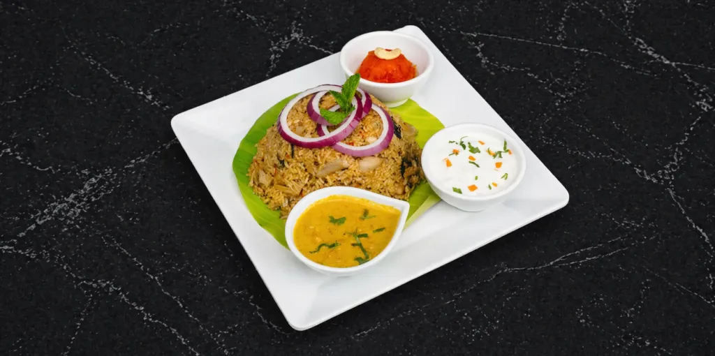Baby Jackfruit Biryani