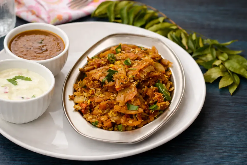 veg kuthu poratta